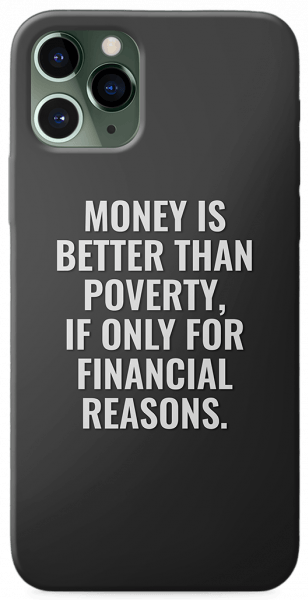 Money is better...