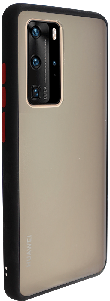 Huawei P40 Pro kemény hátlap Vennus Button Bumper fekete