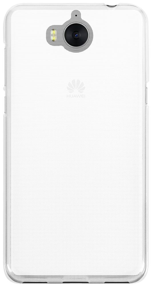 Huawei Y5 2017 szilikon tok fényes keret átlátszó